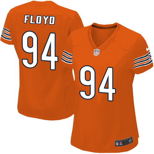 Women's Elite Leonard Floyd Nike Jersey Orange Alternate - #94 NFL Chicago Bears